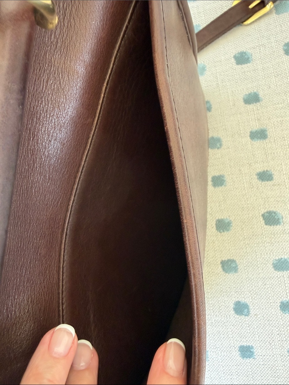 Coach Willis Bag in Mahogany from 1996 in great vintage condition, w/dust bag - Picture 8 of 14